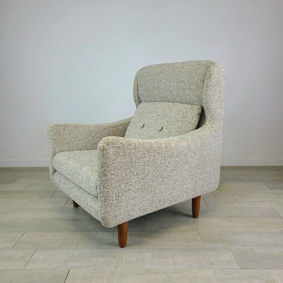 Image 1 of Rare Fauteuil SF116 Dit "Teckel" by Michel Mortier - Edition Steiner, 1963