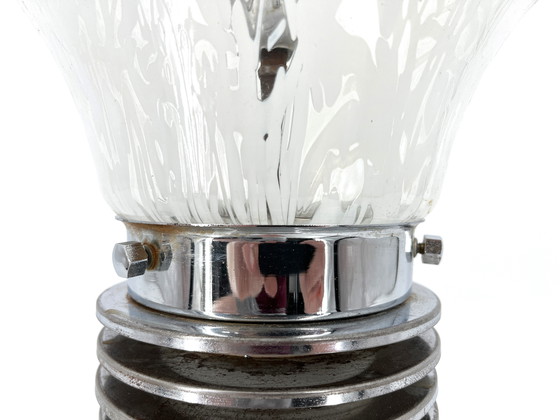 Image 1 of Lampe de table vintage "ampoule" par Mazzega, 1970