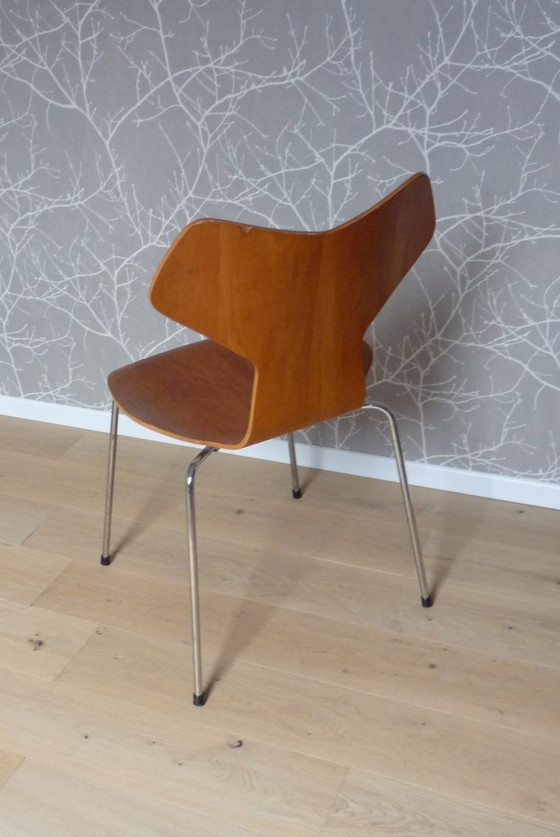 Image 1 of Sedia Grand Prix Mod. di Arne Jacobsen