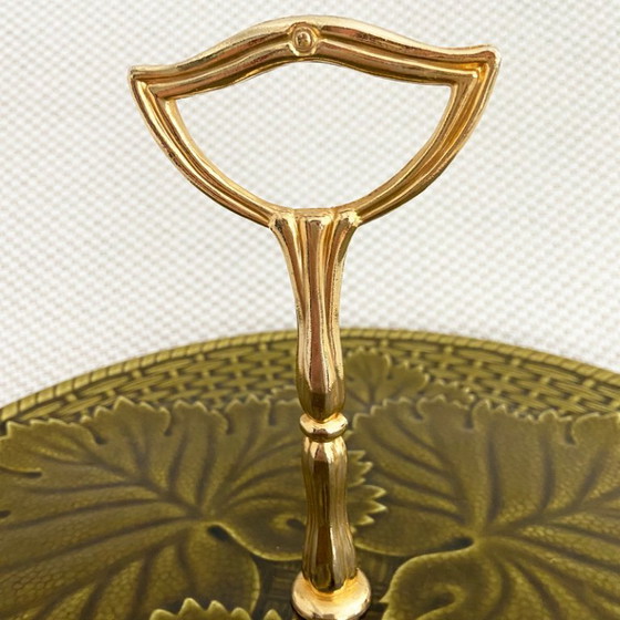 Image 1 of Serving dish / cheese board – Gien earthenware, 1970s