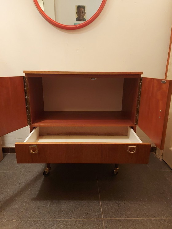 Image 1 of Cassettiera su ruote di metà secolo, anni '70