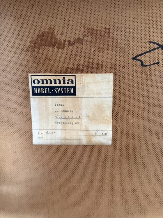 Image 1 of Mobile angolare vintage in teak, Omnia '60