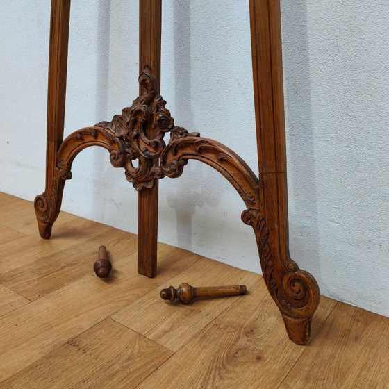 Image 1 of Cavalletto antico in stile rococò. Supporto per pittura, cavalletto