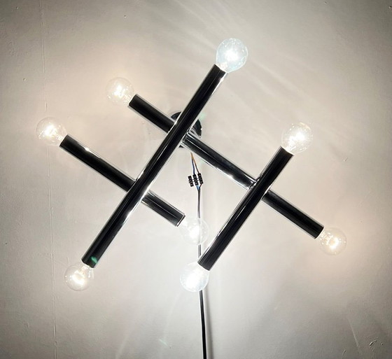 Image 1 of Lampada da parete/soffitto del Mid Century di Temde, Germania, anni '70