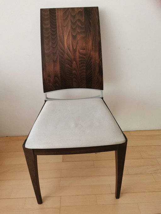 5 x chaise de salle à manger Pietro Constantini
