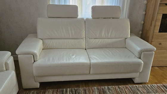 Image 1 of Conjunto de muestra de anillo de cuero para 2 sofás de cuero