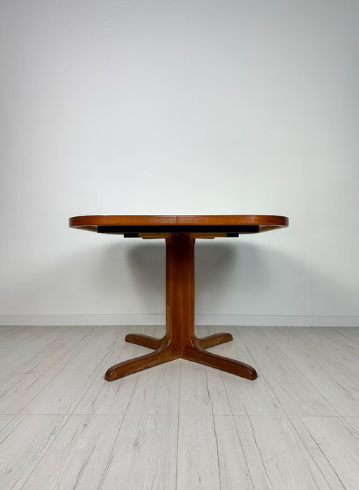 Vintage Teak Square Extendable Dining table 70s