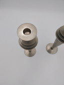 1 x set of 2 candlesticks by Paul Wood post modern memphis style 1980's