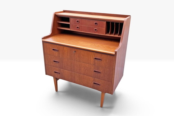 Gunnar Nielsen Tibergaard Secretary Desk – Danish Mid-Century Design – Wood (photo 13 of 15)