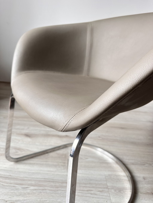 4x Arper Duna design chairs
