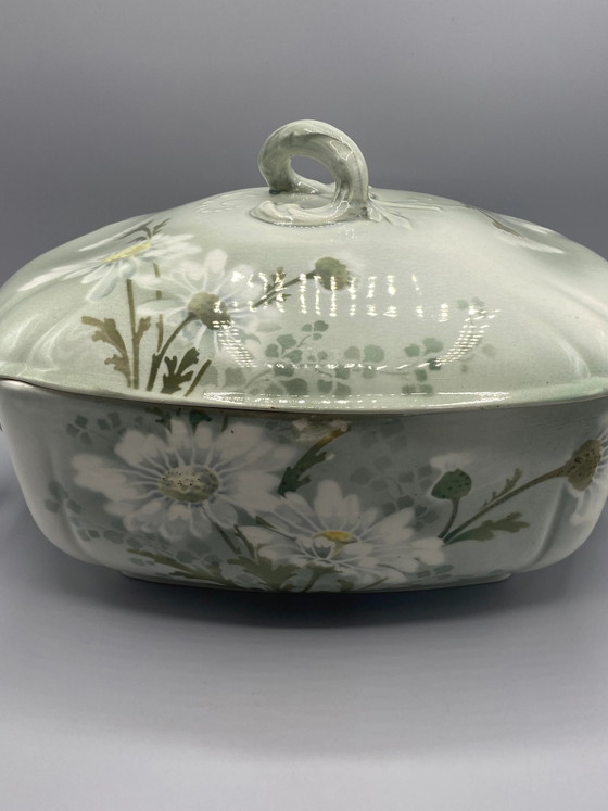 Potager couvert Art Nouveau Mireille Keller & Guérin Lunéville – Objets déco, Ceramic (photo 6 of 10)