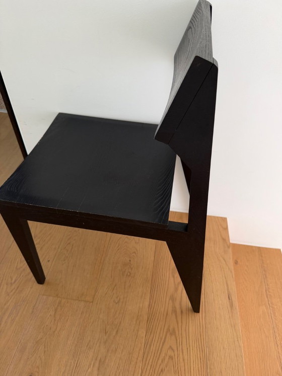 4 Chaises Noires OBJEKTE UNSERE Tage – Chaises de salle à manger, Wood (photo 6 of 10)