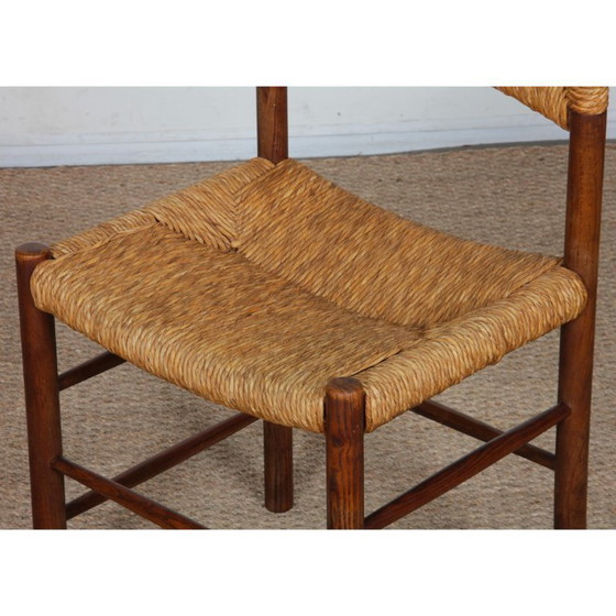 Satz von 4 Stühlen des Modells Dordogne, Sentou-Edition, 1950 – Esszimmerstühle, Wood (photo 6 of 9)