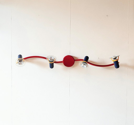 Lampada da soffitto in stile Memphis