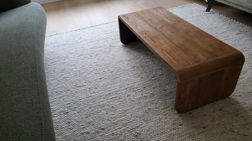 teak coffee table