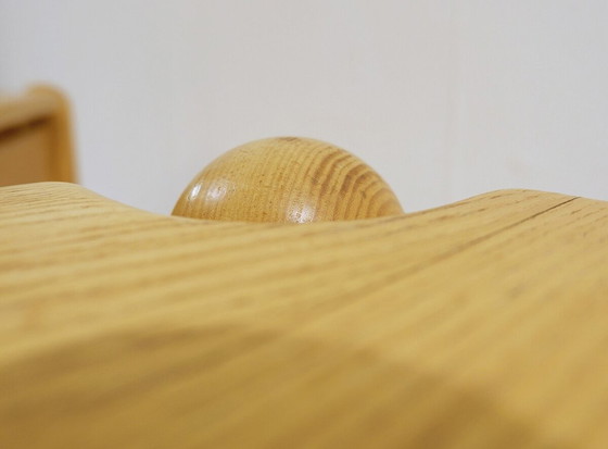 Image 1 of Paar quadratische Couchtische aus massivem Kiefernholz, Stil Ilmari Tapiovaara, 1950er Jahre