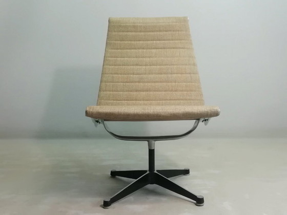 Image 1 of Eames ALU-GROUP 1958 PREPRODUCCIÓN Sillón reclinable HERMAN MILLER Historia Drehsessel
