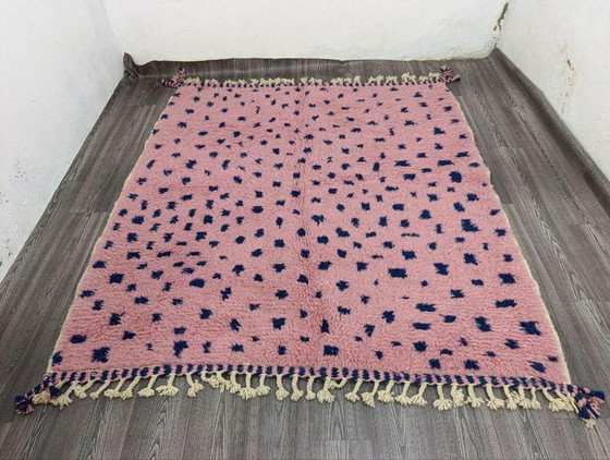 Pink Berber Wool Rug 200/230 – Rugs & carpets (photo 7 of 8)