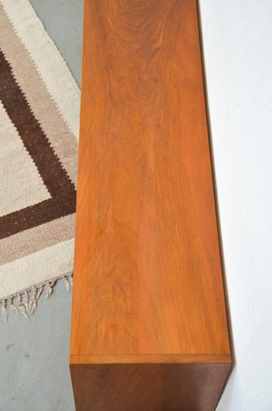 Image 1 of Credenza vintage, mobile HiFi per dischi, ripiano per dischi, mobile basso