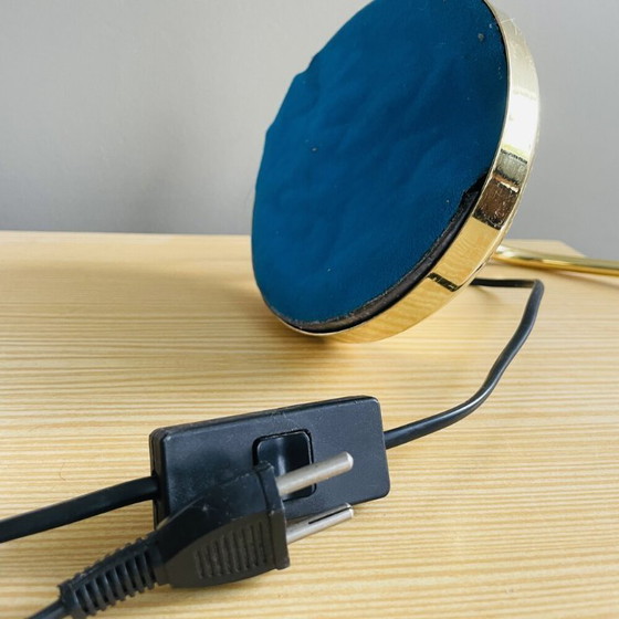 Image 1 of Portuguese postmodern articulated metal desk lamp, 1980s