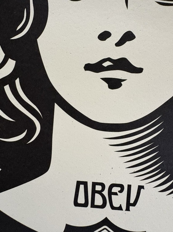 Image 1 of Shepard Fairey – Liberté, Égalité, Fraternité unterzeichnet