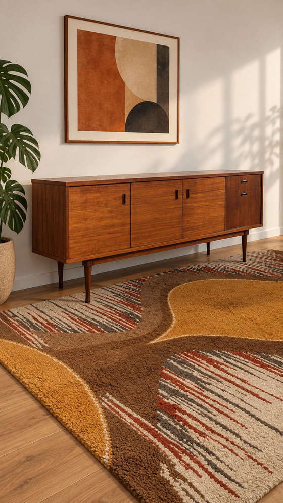 Credenza vintage di design scandinavo – Credenze, Legno, lamine (photo 3 of 10)