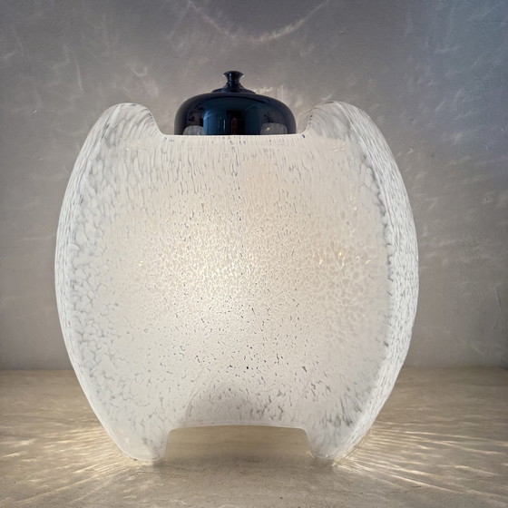 Image 1 of Lampadaire en verre italien de style Mid Century Carlo Nason pour Mazzega, années 1970