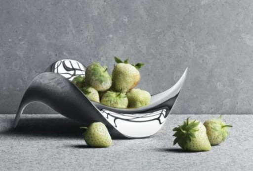 Georg Jensen COBRA Designschale, Edelstahl
