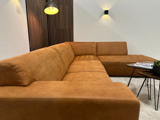 Image 1 of Canapé d'angle cognac 275x220cm
