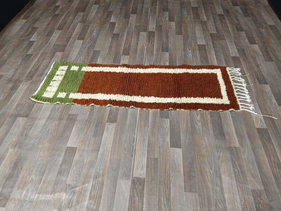 Image 1 of Wool runner rug 300cm x 70cm