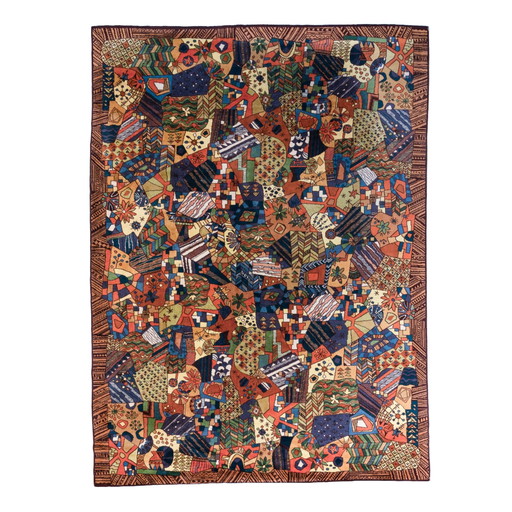 Tapis, modèle des années 1960 d'après Roberto Burle Marx