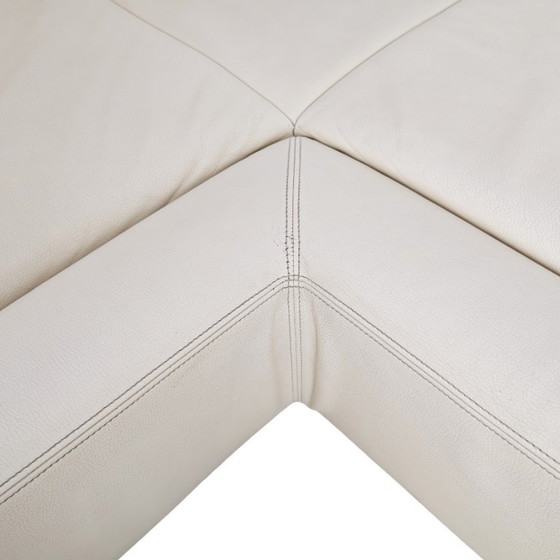 Image 1 of Divano angolare modulare Original De Sede DS 165 in pelle color crema