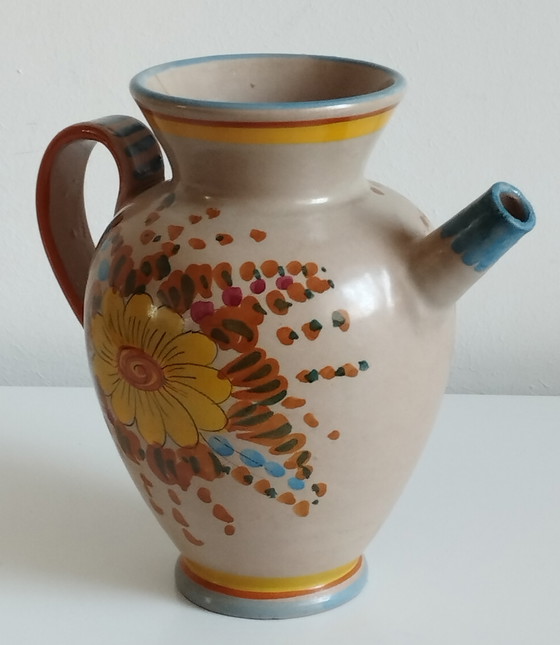 Image 1 of Deruta/Italië Voorjaarskruik/Karaf