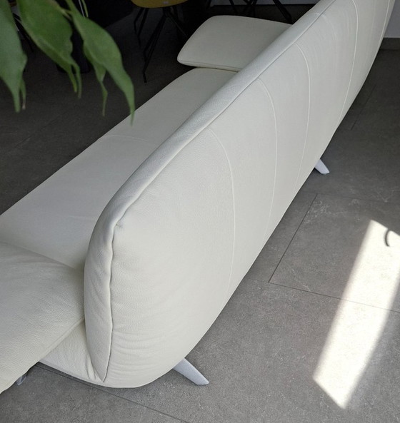 Rolf Benz 2 posti + 3 posti pelle rinnovata – Zona salotto, Metallo (photo 11 of 23)