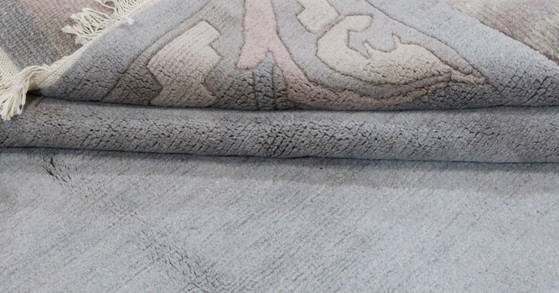 Original Modern Designer Highland Wool Rug Nepal 294 x 249 cm, Rugs & carpets, Grey (photo 7 of 8)