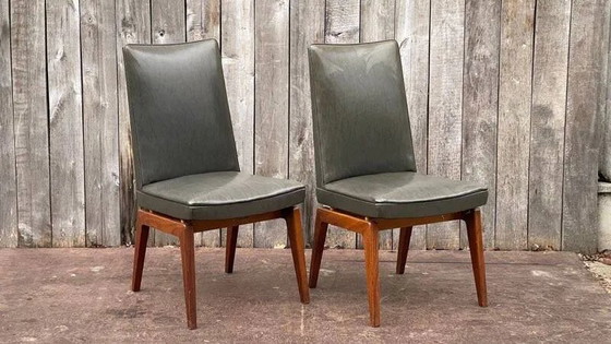 Scandinavian elegance for every interior project, Vintage 1970s chairs 1 of 50, Dining chairs, Wood, Brown (photo 2 of 9)