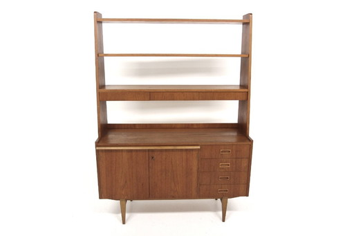 Scandinavian teak secretary desk, Sweden, 1960