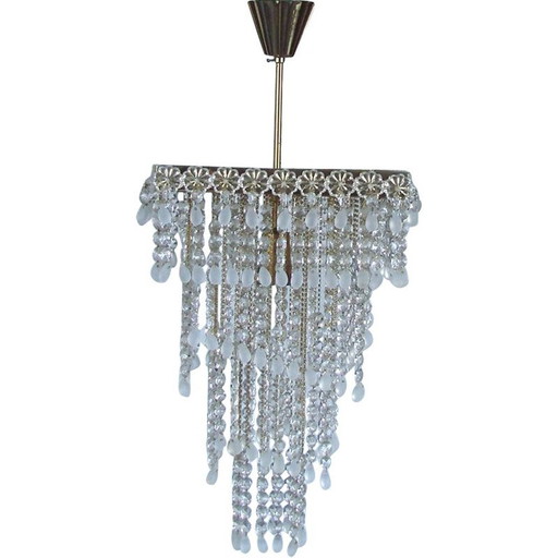 Lampadari d'epoca in cristallo e vetro, 1960