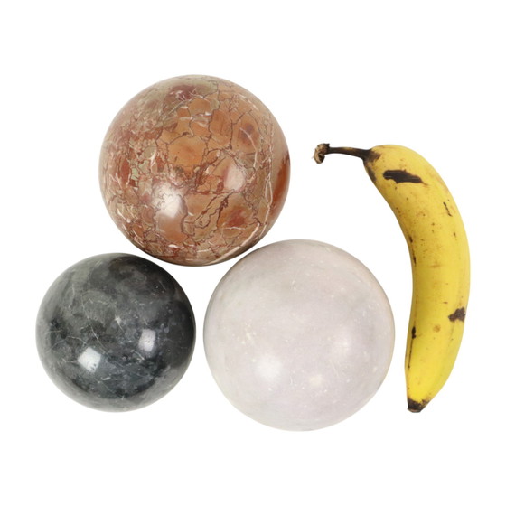 Image 1 of Grandi sfere di marmo lucidate