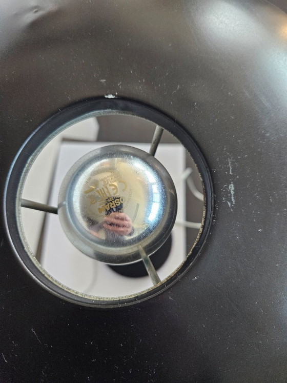 Image 1 of Lampada da tavolo Senior di Louis Kalff, nera.