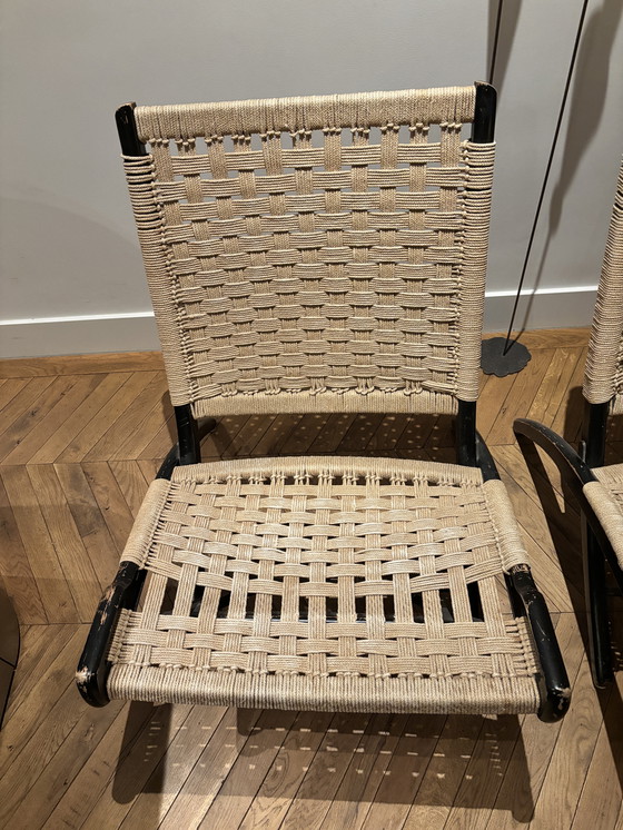 Image 1 of Ebert Wels paper corps folding robe chair