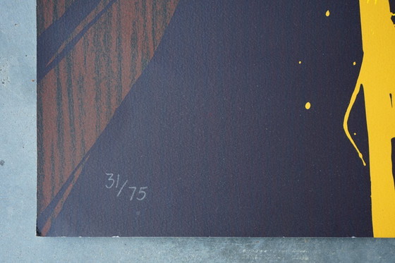 Image 1 of Bruce McLean, Sans titre, estampe signée. Années 1990