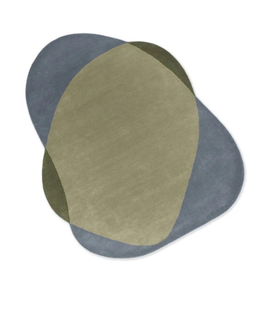 Tappeto Brink & Campman Element Chad Grigio Verde 087704