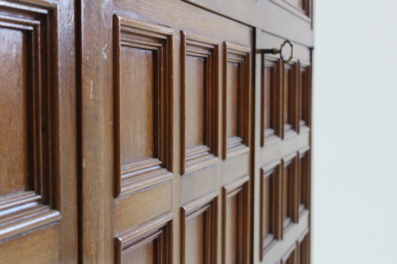 Image 1 of Vintage Brutalist Italian sideboard