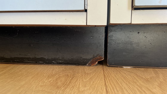 Image 1 of Vintage Original Tielsa Duitse Keukenkast Pastel | Kast