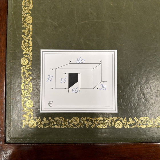 Scrivania Classica Antica Inglese – Scrivanie, Leather, Wood (photo 22 of 22)