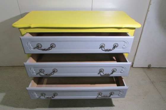 Image 1 of Antique chest of drawers, modernized and updated for today's tastes