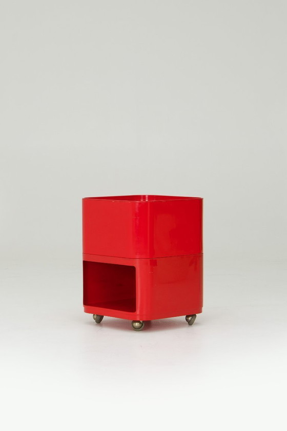 Image 1 of Table à roulettes 'Componibili' - Anna Castelli Ferrieri