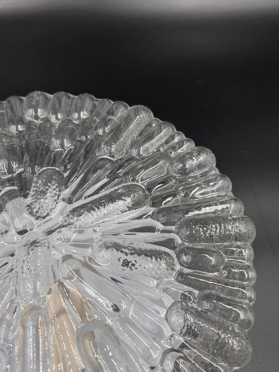 Image 1 of Massive molded glass ceiling light