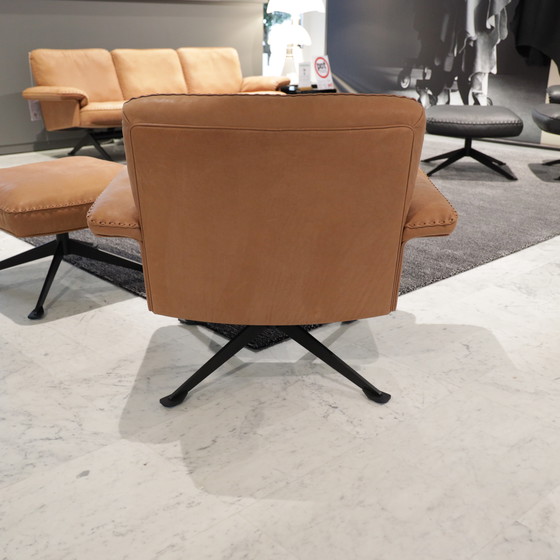 Image 1 of de Sede DS-31 3-seater sofa with armchair and footstool